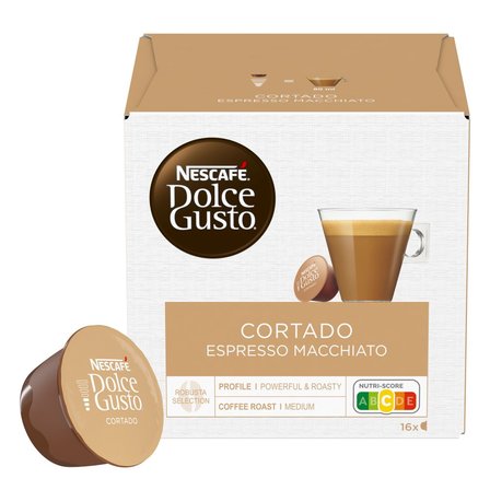 Nescafé Dolce Gusto Cortado Espresso Macchiato Pełne mleko w proszku z kawą 100,8 g (16 x 6,3 g) (4)