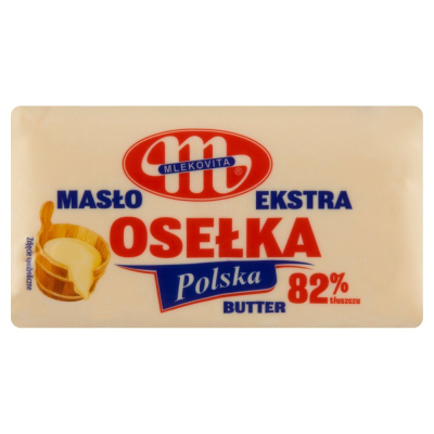 Mlekovita Masło ekstra osełka polska 300 g (1)