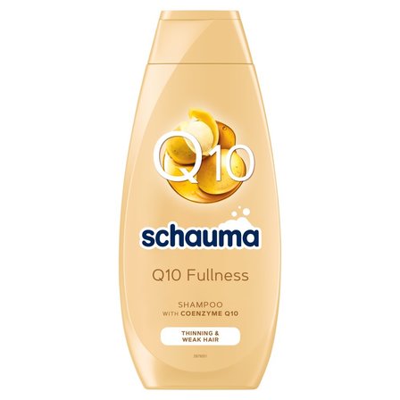 Schauma Q10 Fullness Szampon do włosów cienkich i osłabionych odbudowujący 400 ml (1)