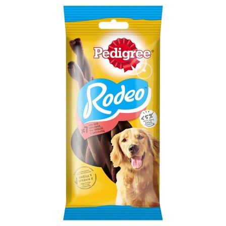 Pedigree Rodeo Karma uzupełniająca dla psów z wołowiną 123 g (7 sztuk) (1)