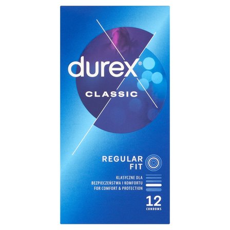 Durex Classic Prezerwatywy 12 sztuk (1)