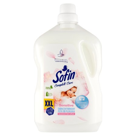 Sofin Complete Care Sensitive Skoncentrowany płyn do płukania tkanin 2,5 l (100 prań) (1)