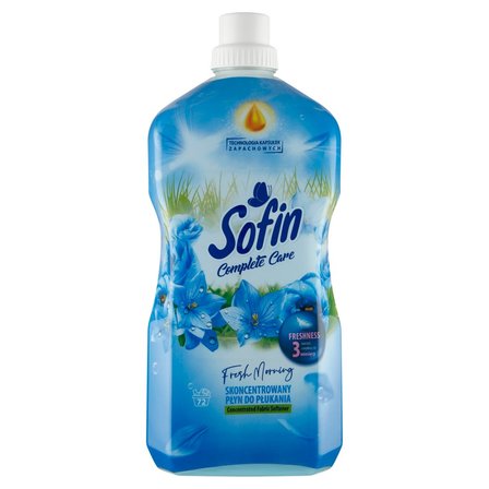Sofin Complete Care & Freshness Fresh Morring Skoncentrowany płyn do płukania 1,8 l (72 prania) (1)