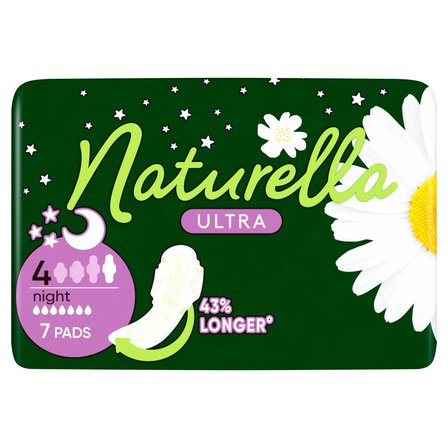 Naturella Ultra Night Rozmiar 4 Podpaski ze skrzydełkami × 7 (1)