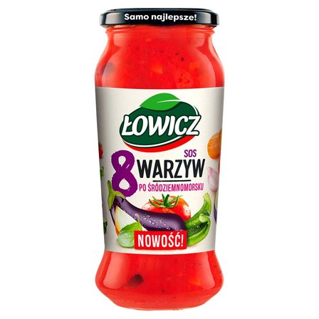 Łowicz Sos 8 warzyw po śródziemnomorsku 500 g (1)