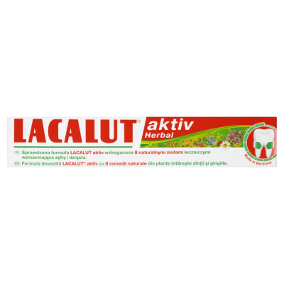 Lacalut Aktiv Herbal Pasta do zębów 75 ml (1)