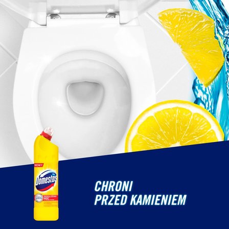 Domestos Przedłużona Moc Citrus Fresh Płyn czyszcząco-dezynfekujący 1 l (2)