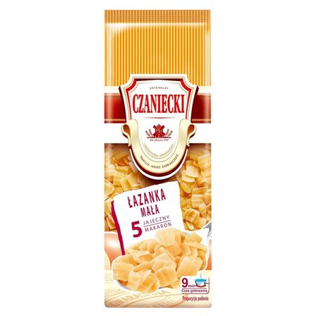 Czaniecki Łazanka mała 5 jajeczny makaron 250 g (1)