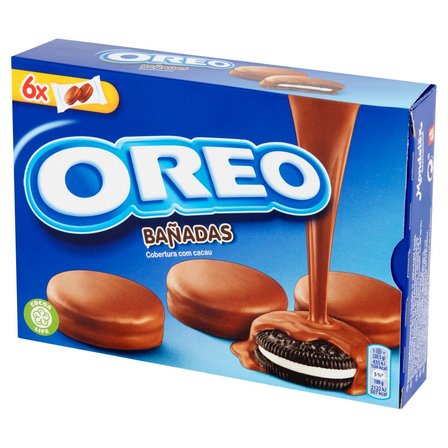 Oreo Ciastka kakaowe z nadzieniem o smaku waniliowym oblane polewą kakaową 246 g (12 sztuk) (2)