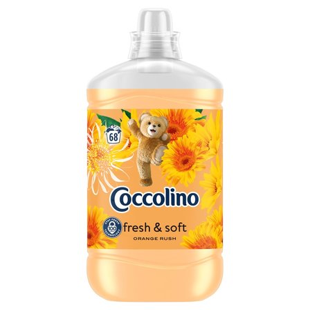 Coccolino Orange Rush Płyn do płukania tkanin koncentrat 1700 ml (68 prań) (1)