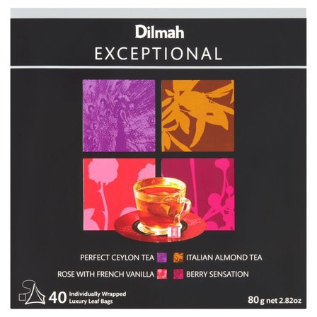 Dilmah Exceptional Zestaw herbat 80 g (40 x 2 g) (1)