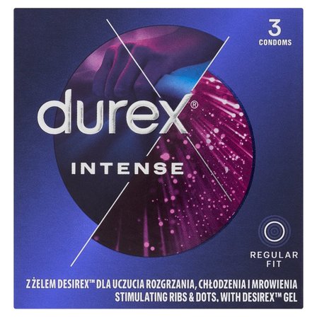 Durex Intense Prezerwatywy 3 sztuki (1)