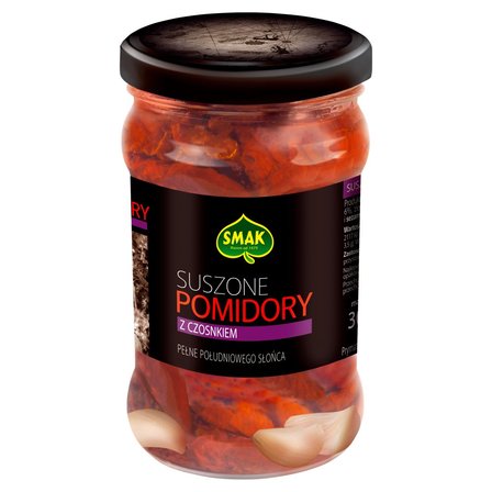 Smak Suszone pomidory z czosnkiem 280 g (1)