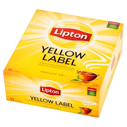 Lipton Yellow Label Herbata czarna 184 g (92 torebki) (2)