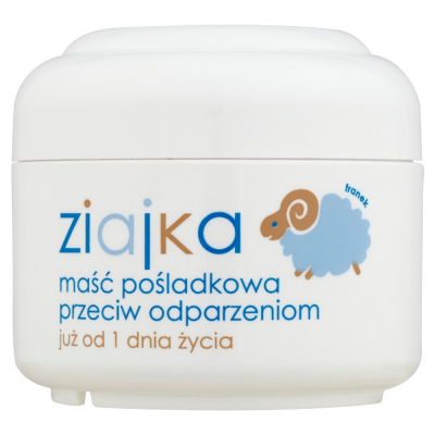 Ziaja Ziajka Maść pośladkowa przeciw odparzeniom już od 1 dnia życia 50 ml (1)