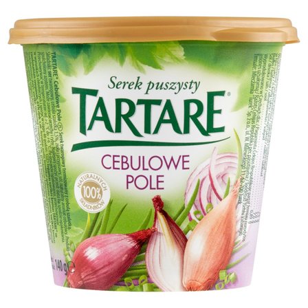 Tartare Serek puszysty cebulowe pole 140 g (1)