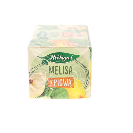 Herbapol Herbatka ziołowo-owocowa melisa z pigwą 35 g (20 x 1,75 g) (10)