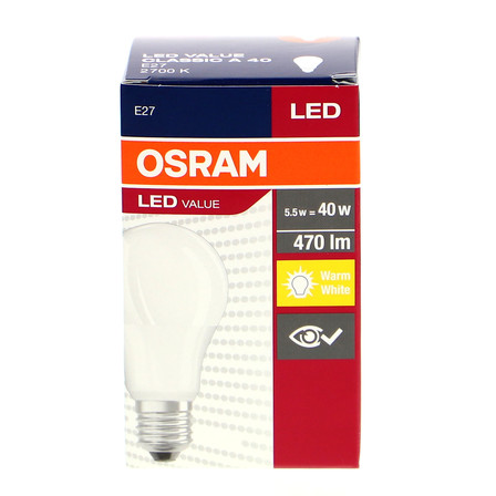 OSRAM ŻARÓWKA LED 6W E27 (1)