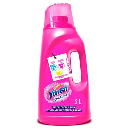 Vanish Oxi Action Odplamiacz do tkanin w płynie 2 l (2)