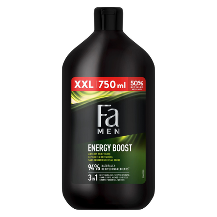 Fa Men Sport Energy Boost Żel pod prysznic 750 ml (1)