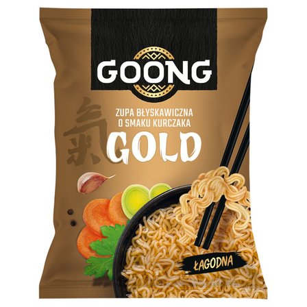 Goong Gold Zupa błyskawiczna o smaku kurczaka łagodna 65 g (1)