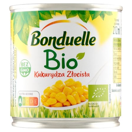 Bonduelle Bio Kukurydza Złocista 150 g (1)