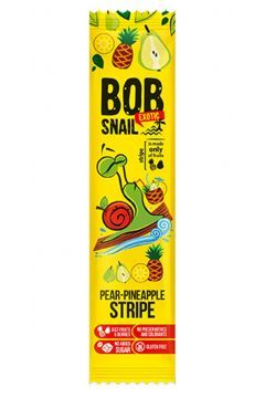 BOB SNAIL PRZEKĄSKA GRUSZKOWO-ANANASOWA BEZ DODATKU CUKRU 14G (1)