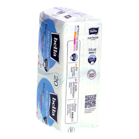 Bella Perfecta Ultra Blue Extra Soft Podpaski higieniczne 20 sztuk (8)