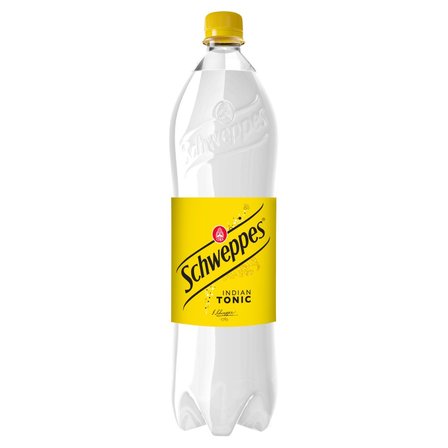 Schweppes Indian Tonic Napój gazowany 1,35 l (1)