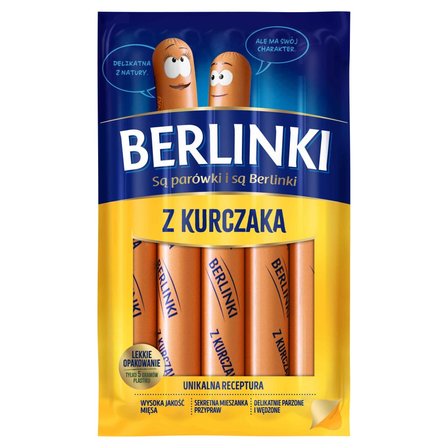 Berlinki Kiełbasa z kurczaka 250 g (1)