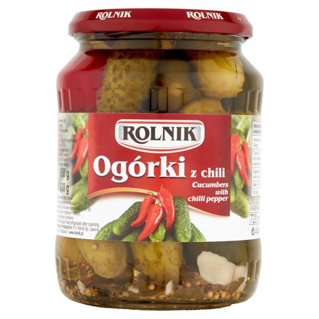 Rolnik Ogórki z chili 650 g (1)