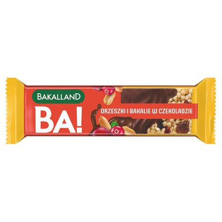 Bakalland Ba! Baton orzeszki i bakalie w czekoladzie 40 g (1)