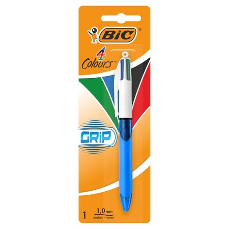 BiC 4 Colours Grip Długopis (1)