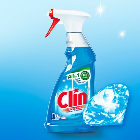 Clin Crystal Płyn do mycia powierzchni szklanych 500 ml (4)