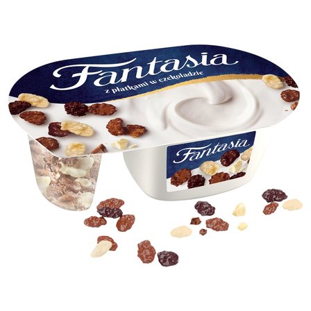 Fantasia Jogurt kremowy z płatkami w czekoladzie 102 g (2)