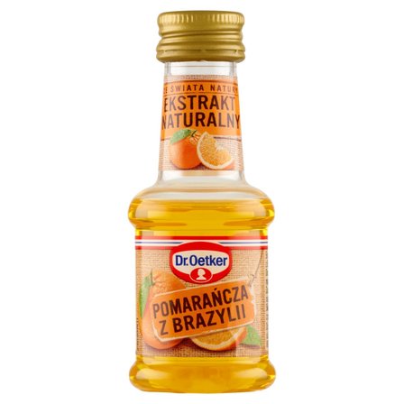 Dr. Oetker Ze świata natury Ekstrakt naturalny pomarańcza z Brazylii 30 ml (1)