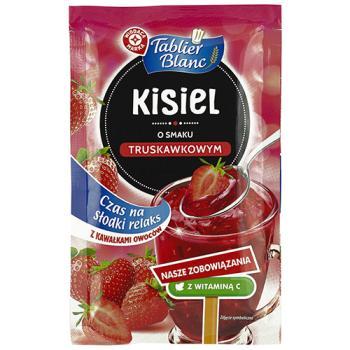 WM Kisiele instant z kawałkami owoców liofilizowanych 4% truskawka 30g (1)