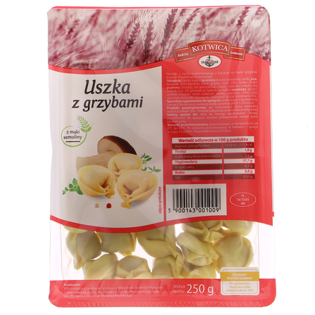 KOTWICA USZKA Z GRZYBAMI 250G (1)