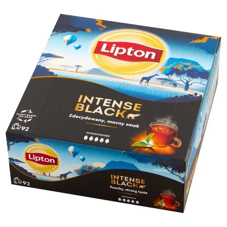 Lipton Intense Black Czarna herbata 211,6 g (92 torebek) (2)