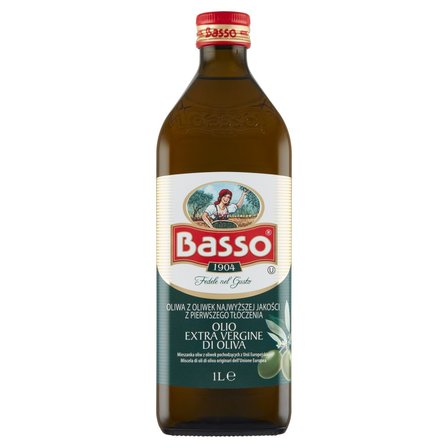 Basso Oliwa z oliwek najwyższej jakości z pierwszego tłoczenia 1 l (1)