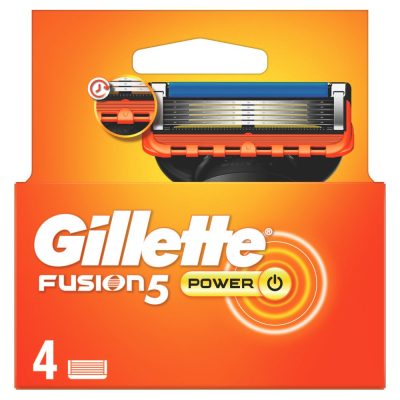 Gillette Fusion5 Power Ostrza wymienne do maszynki do golenia dla mężczyzn, 4 ostrza wymienne (2)