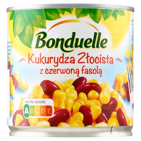 Bonduelle Kukurydza złocista z czerwoną fasolą 340 g (1)