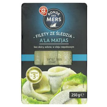 WM filety ze sledzia a la matjas w oleju tacka 250g (1)