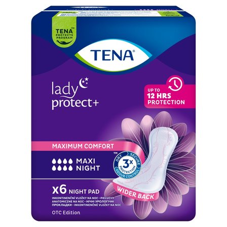TENA Lady Maxi Night Specjalistyczne podpaski 6 sztuk (1)