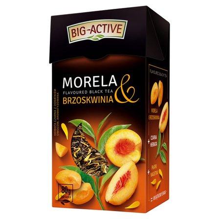 Big-Active Herbata czarna liściasta brzoskwinia morela 80 g (2)