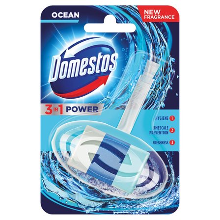 Domestos 3w1 Atlantic Kostka toaletowa 40 g (1)