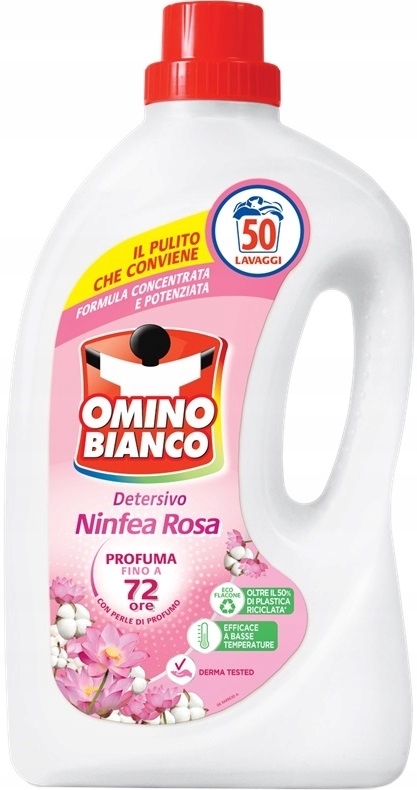 Omino Bianco Ninfea Rosa - płyn do prania 2l (1)