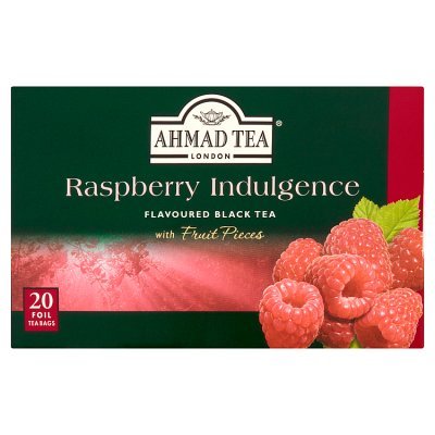 Ahmad Tea Herbata czarna o smaku malinowym 40 g (20 torebek) (1)