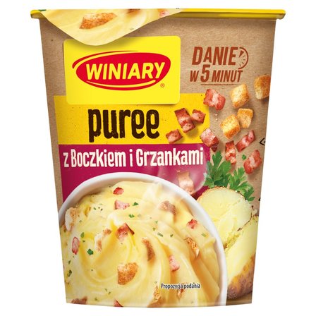 Winiary Puree z boczkiem i grzankami 53 g (1)