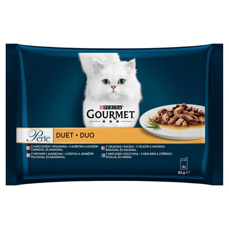 Gourmet Perle Karma dla kotów duet 340 g (4 x 85 g) (1)